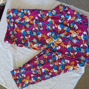 Lularoe Disney Donald Duck leggings TC, NWOT